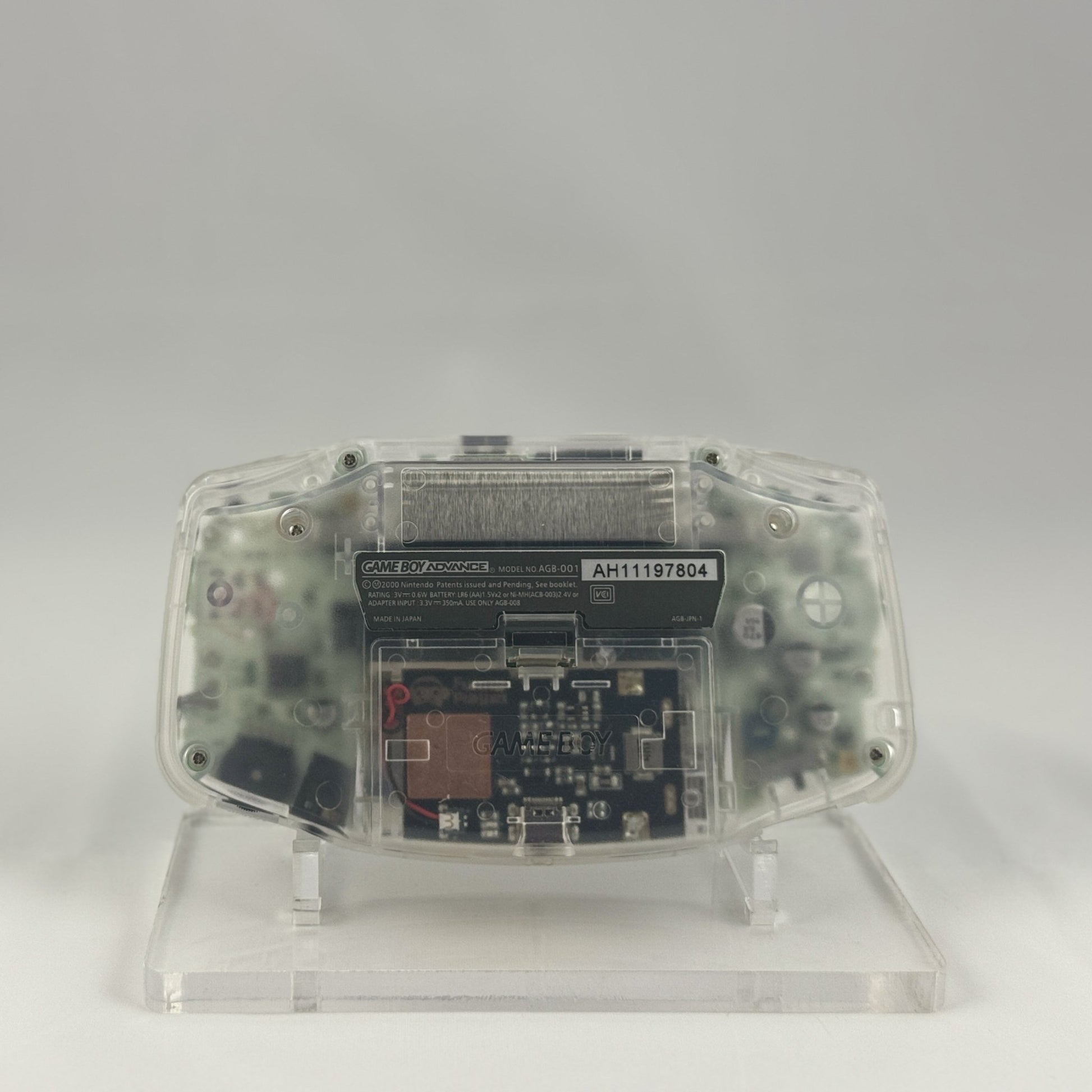 Custom Game Boy Advance back with IPS backlit screen by Retro Recology