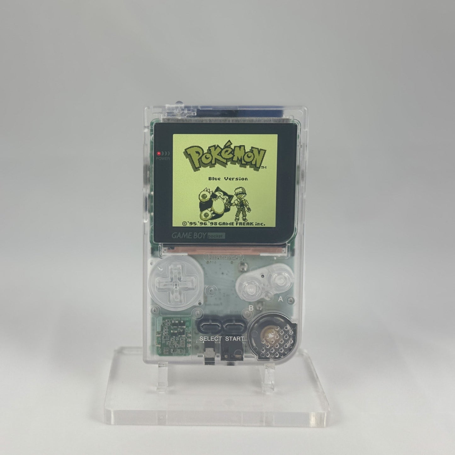  Game Boy Pocket with FunnyPlaying IPS display and custom shell by Retro Recology